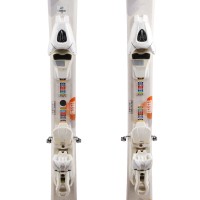  Ski Salomon Sun weiß orange + Bindungen