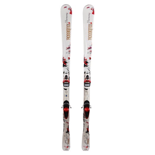  Ski Rossignol Harmony 2 weiß / rot + Bindungen