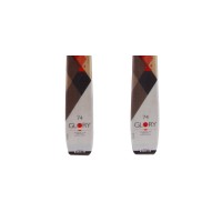  Used ski Dynastar GLORY 84 black and red + bindings