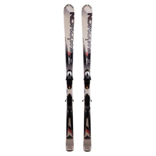  Salomon Enduro LX 750 R Snowboard weiß / schwarz + Bindungen