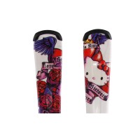 Ski occasion Hello Kitty Victoria Casal Couture Qualité A  + fixations