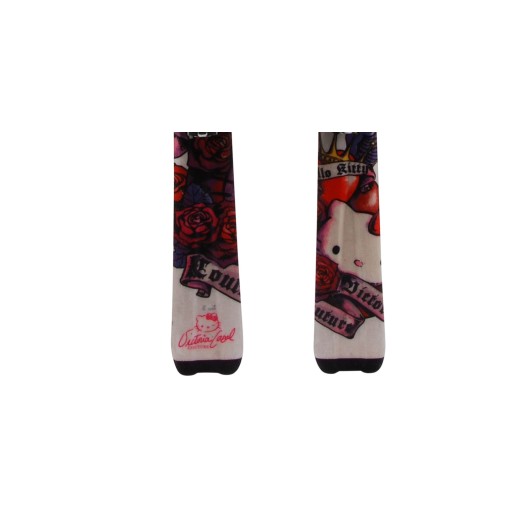 Ski occasion Hello Kitty Victoria Casal Couture Qualité A  + fixations