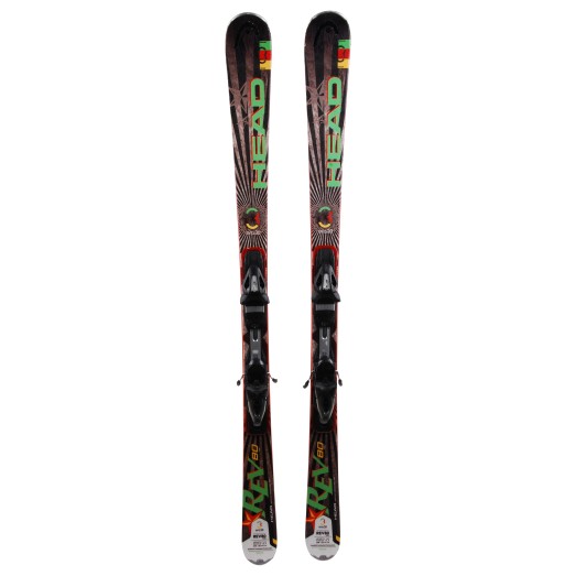  Ski Gelegenheit Kopf Rev 80 pro grau grün + Bindungen