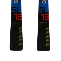  Gebrauchte Ski Volkl Racetiger Speedwall SL gelb + Bindungen