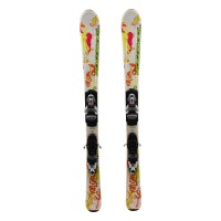  esquí junior Rossignol Fun Girl yellow fluo + fijaciones