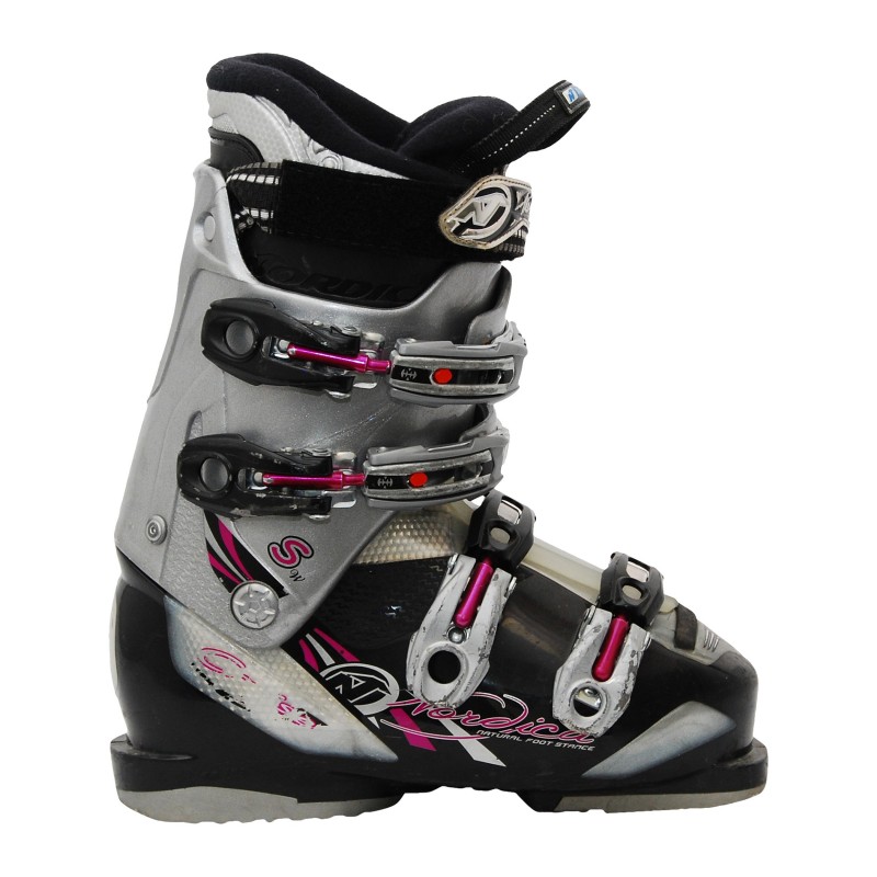 Chaussure de Ski Occasion Nordica Cruise gris/noir/rose qualité B