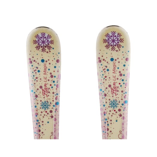 Ski occasion junior Elan LiL Magic LiL Spice Qualité A  + fixations