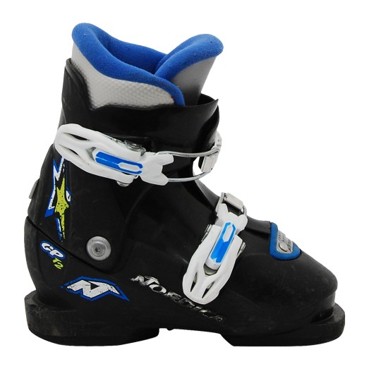 Nordica GP TJ Negro Azul TJ Zapato de Esquí