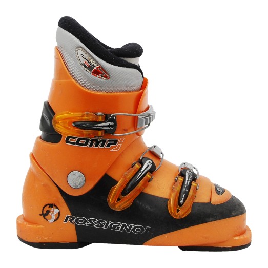 Chaussure de ski junior occasion Rossignol Comp J orange