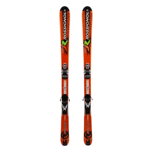 Junior ski Rossignol Radical orange + bindings