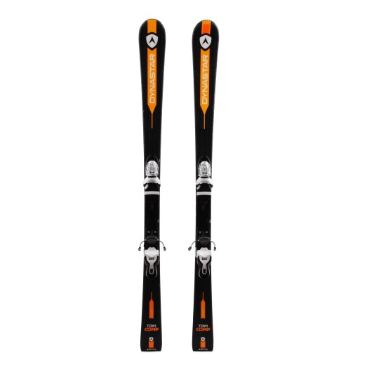  Junior Ski Dynastar Team Comp schwarz / orange + Bindungen