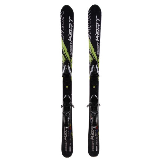 Mini esquí Salomon Shortkart usado + fijaciones