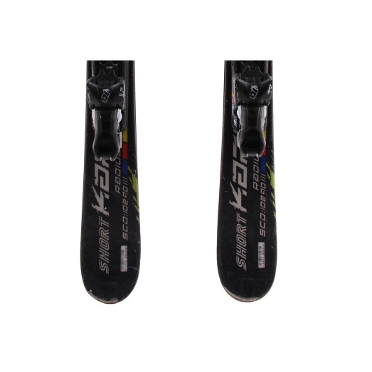 Mini esquí Salomon Shortkart usado + fijaciones