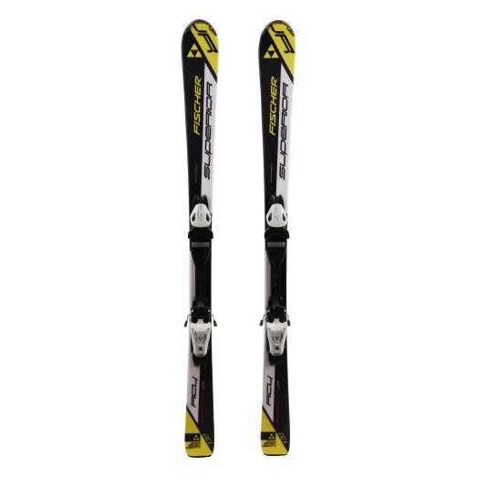  Junior Fischer Junior RC4 sci bianco nero + attacchi