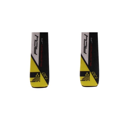  Junior Fischer Junior RC4 schwarz weiß Ski + Bindungen