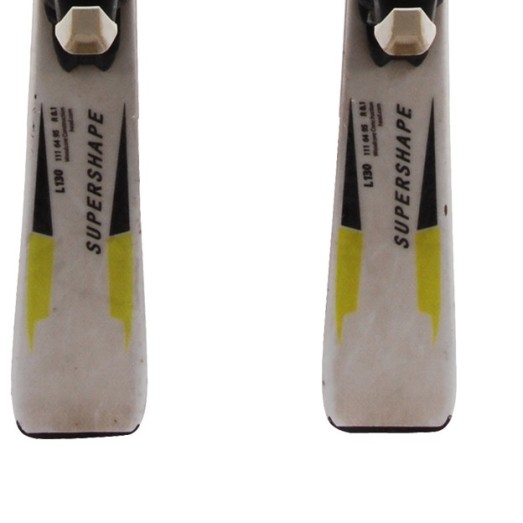  Ski Junior Junior Supershape blanco / negro + fijaciones