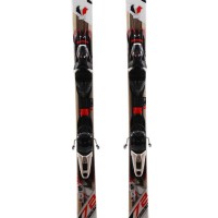  Rossignol Zenith Z72 red used ski + bindings