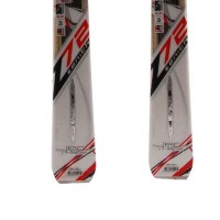  Rossignol Zenith Z72 red used ski + bindings