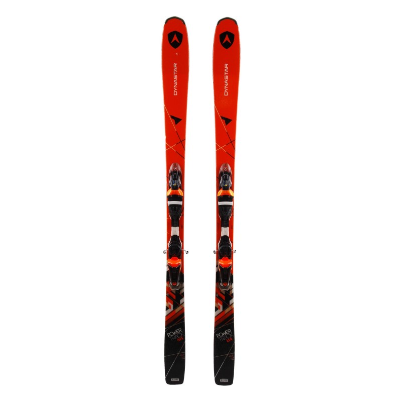  esquí utilizado Dynastar Powertrack 84 naranja + fijaciones