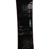  Tabla de snowboard Elan RS / RS rocker negro / amarillo + de fijación