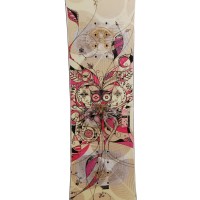 Snowboard occasion Salomon Lotus Hibou Qualité B + fixation