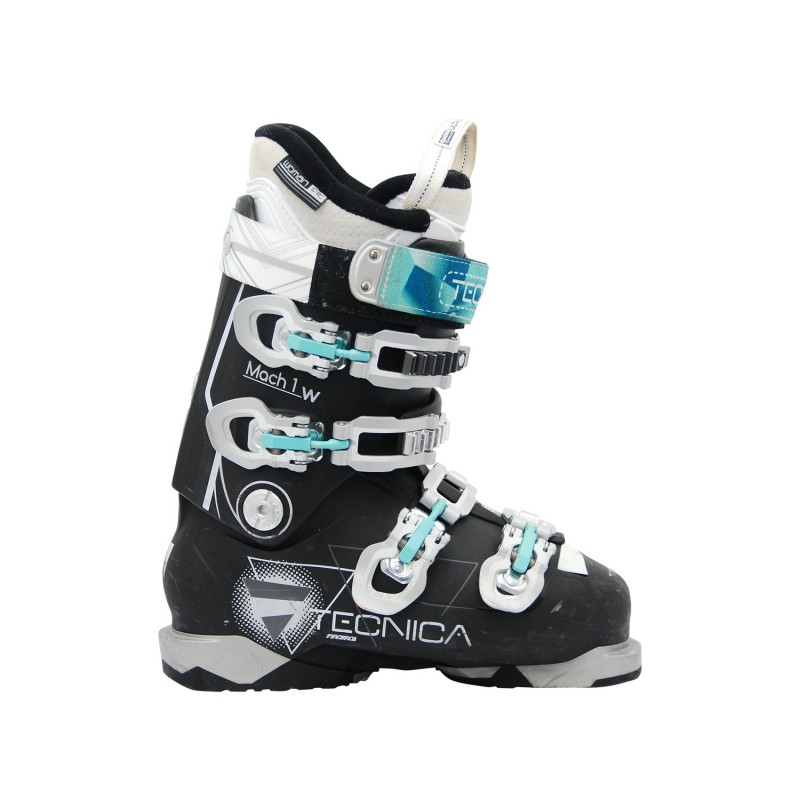 Chaussure de ski occasion Tecnica Mach 1 w noire - Qualité A