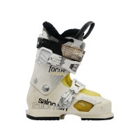 Chaussure de ski Occasion Salomon focus RS blanc jaune - Qualité A
