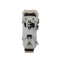 Chaussures de ski occasion Salomon QST Pro 80 W blanc rose - Qualité A