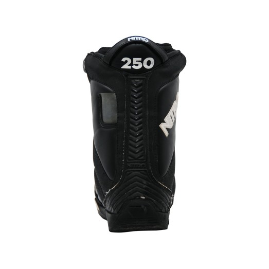 Boots de snowboard occasion Nitro noir et blanc. - Qualité A