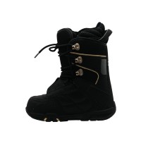 Boots de snowboard occasion Nitro rental noir - Qualité B