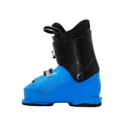 Chaussure de ski occasion junior Alpina AJ2 noir bleu - Qualité A