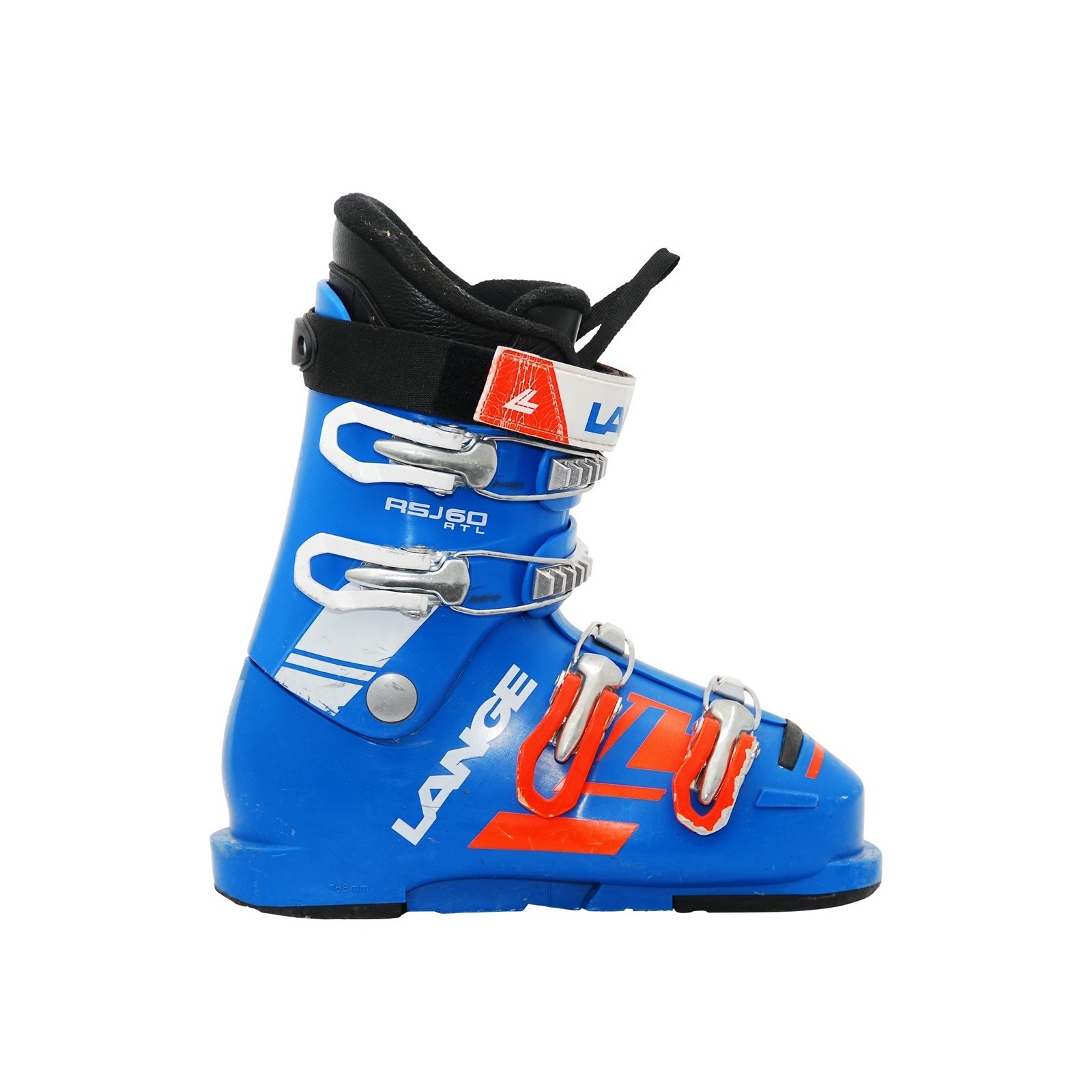 Chaussures De Ski Enfant LANGE RSJ 60 - Taille 41 (MP 26,5) - Occasion Désinfectée