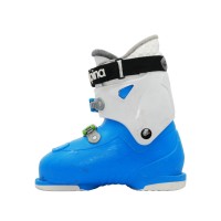 Chaussure de ski occasion junior Alpina Boom bleu blanc - Qualité A