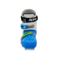 Chaussure de ski occasion junior Alpina Boom bleu blanc - Qualité A