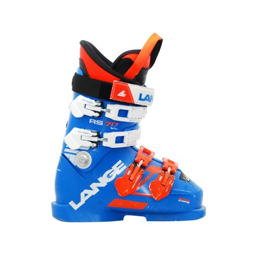 Lange RS 70 sc Zapato de esquí azul naranja