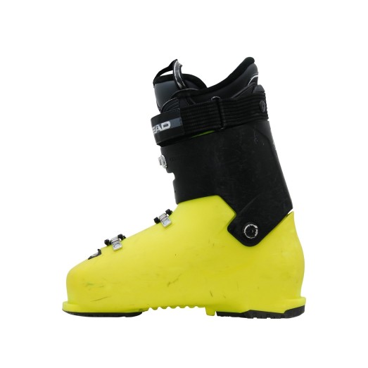 Chaussure de ski occasion Head edge 85 jaune noir - Qualité A