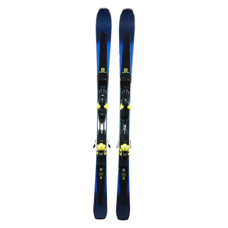 Ski Salomon Focus XDR 80 Ti occasion + fixations - Qualité B