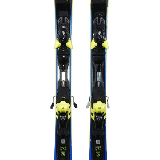 Ski Salomon Focus XDR 80 Ti occasion + fixations - Qualité B