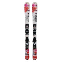Ski Anlass Junior Rossignol Fun Girl Blumen 'Bindungen - Qualität A