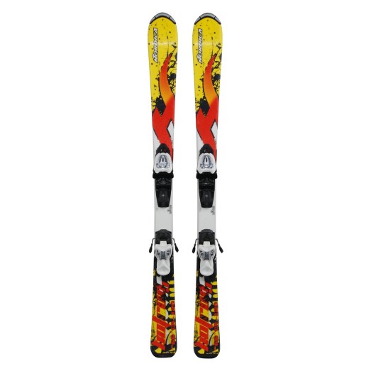 Ski occasion junior Nordica Hot Rod + fixations