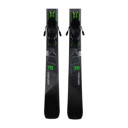 Ski occasion Elan Amphibio 76  + Fixations - Qualité A