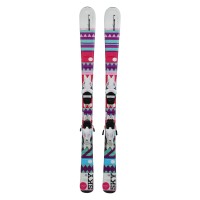 Ski occasion junior Elan Sky rose/violet + fixations - Qualité A
