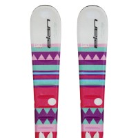 Ski occasion junior Elan Sky rose/violet + fixations - Qualité A