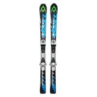 Ski occasion junior Volkl RTM noir/bleu + fixations - Qualité A