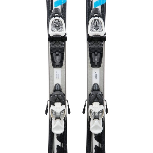 Ski occasion junior Volkl RTM noir/bleu + fixations - Qualité A