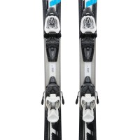 Ski occasion junior Volkl RTM noir/bleu + fixations - Qualité A