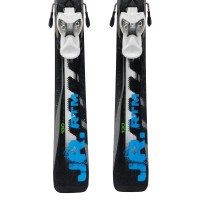 Ski occasion junior Volkl RTM noir/bleu + fixations - Qualité A