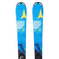 Ski occasion Junior Atomic Vantage Series bleu + fixations - Qualité C