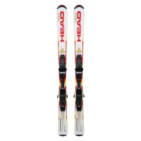 Ski occasion Head Team Supershape blanc/jaune/rouge + fixations - Qualité A