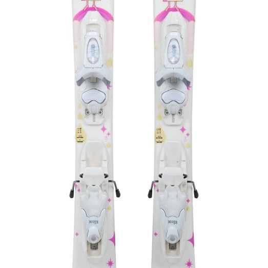 Ski occasion junior Rossignol princess Lapin + fixations - Qualité A